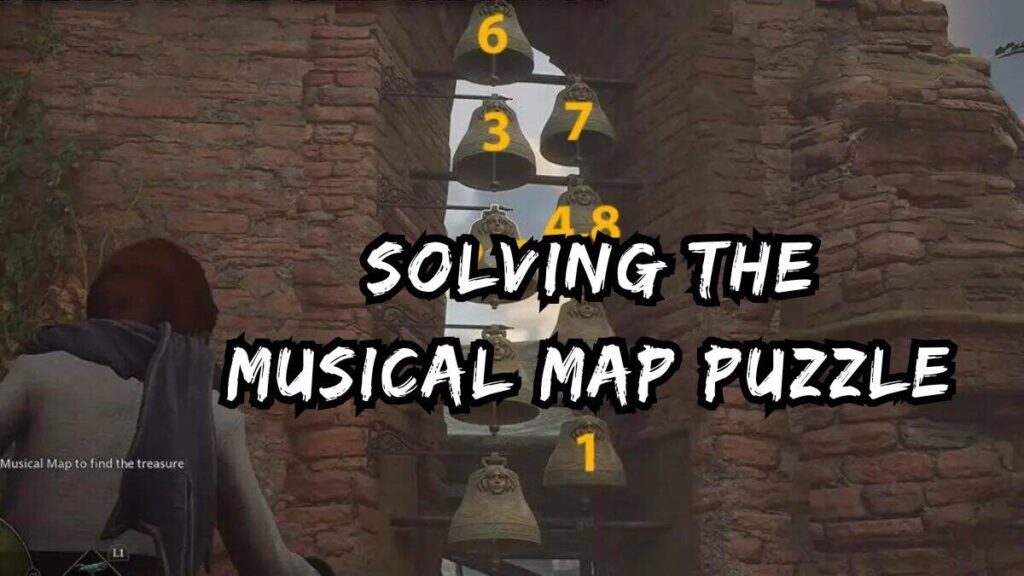 Musical Map Puzzle in Hogwarts Legacy