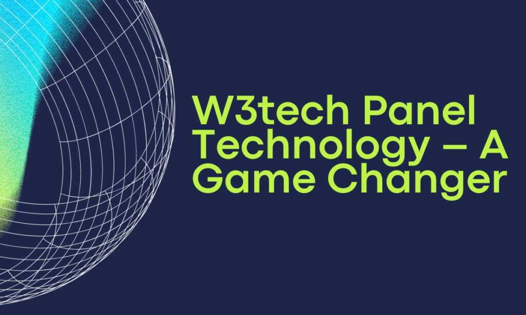 W3tech panel